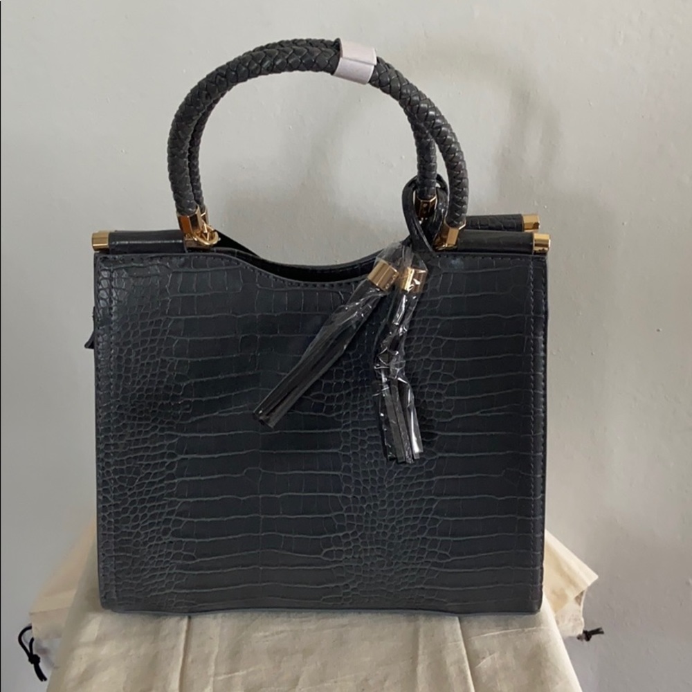 Bebe Natalie Crocodile Shopper - Picture 3 of 7